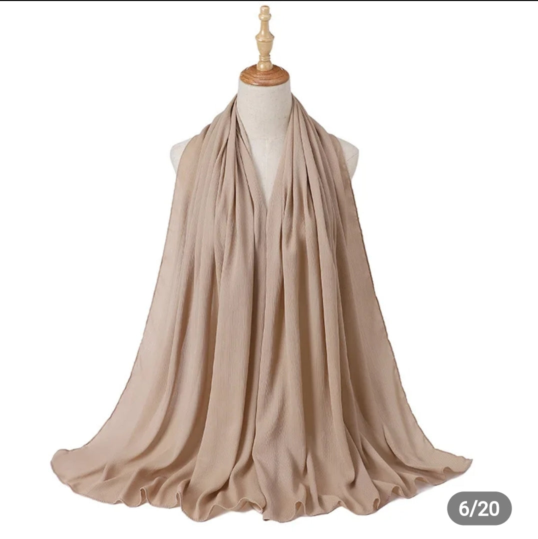 Malaysian satin silk hijab