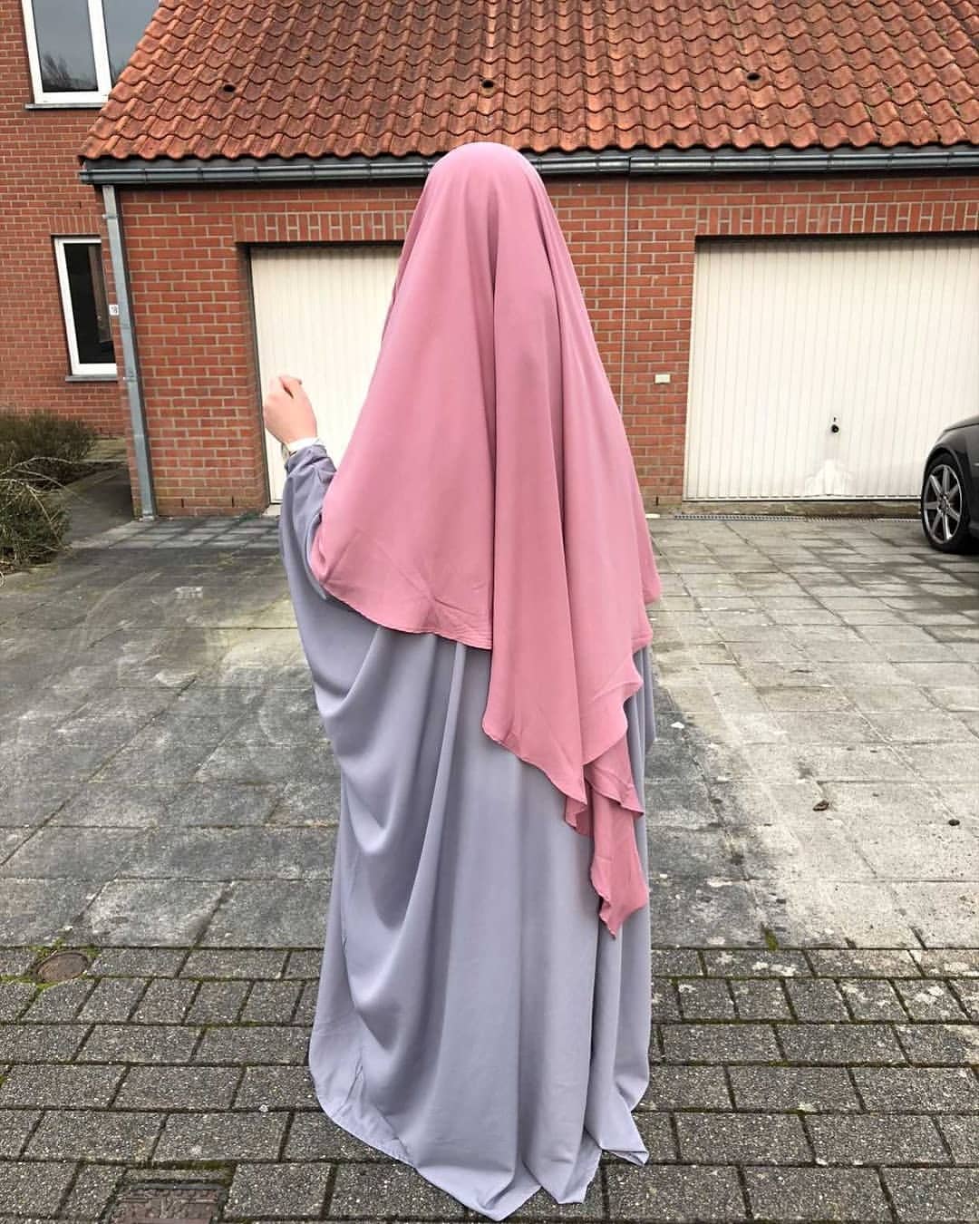 1 layer Khimar Amna