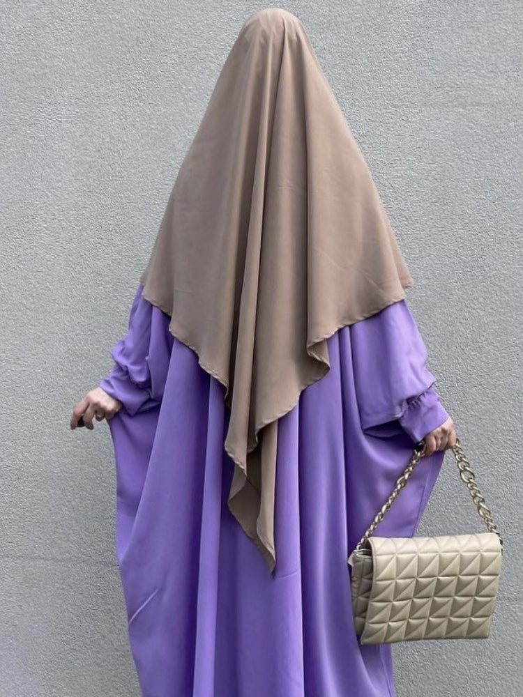 1 layer Khimar Amna