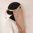 Niqab - plain satin silk