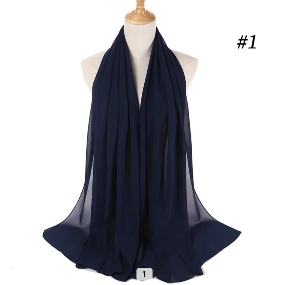 Premium chiffon hijab