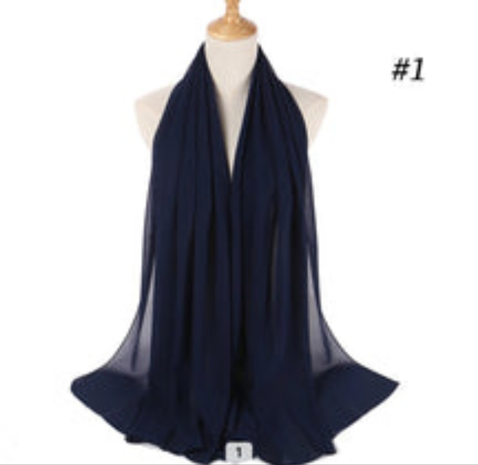 Premium chiffon hijab