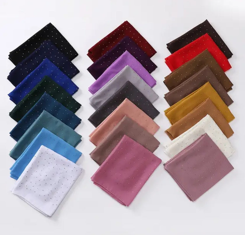 Diamond Georgette chiffon hijab