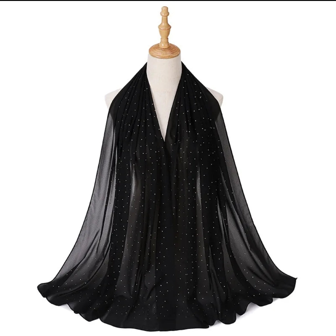 Diamond Georgette chiffon hijab