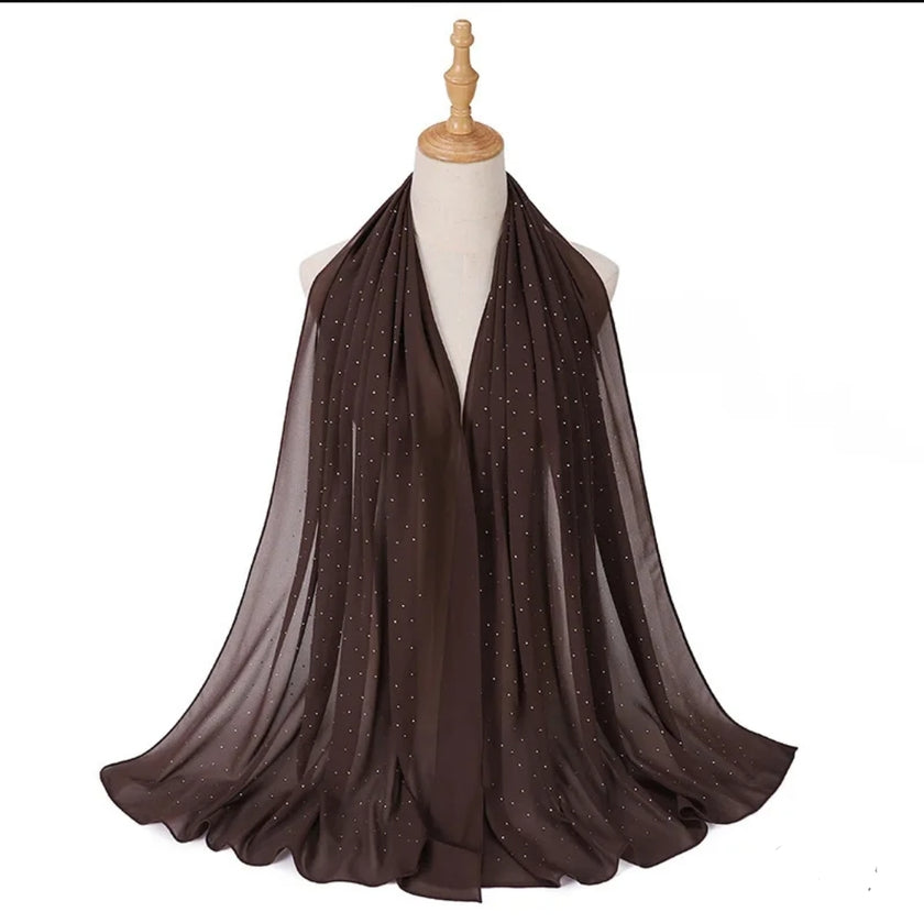Diamond Georgette chiffon hijab