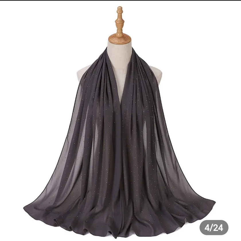 Diamond Georgette chiffon hijab