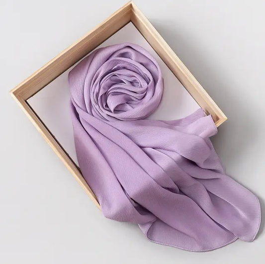 Malaysian satin silk hijab