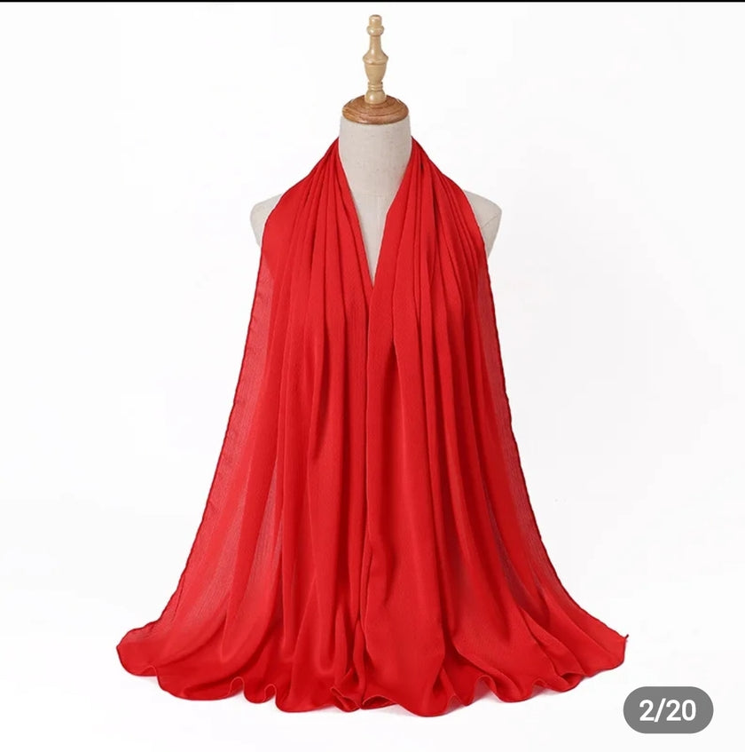 Malaysian satin silk hijab