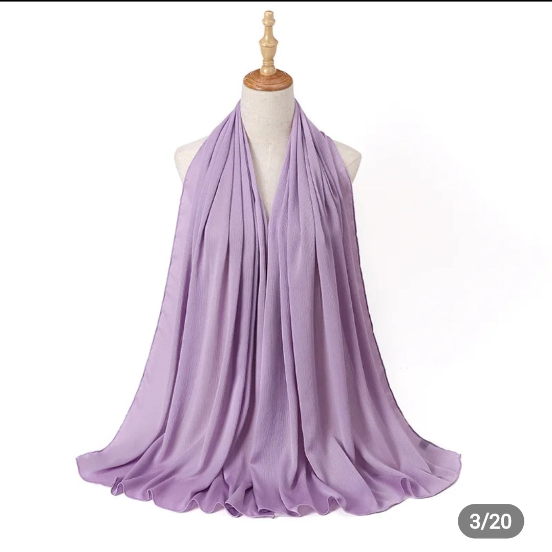 Malaysian satin silk hijab