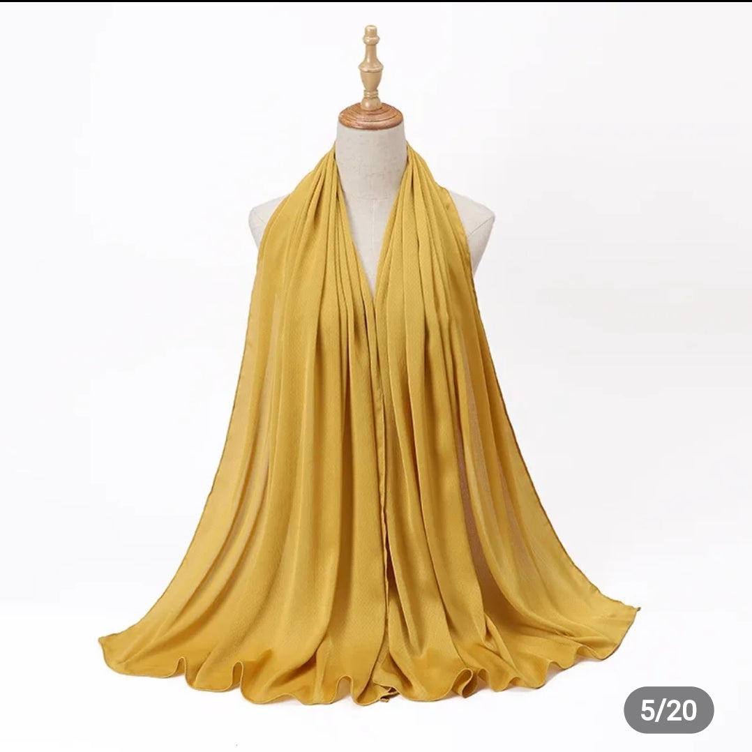 Malaysian satin silk hijab