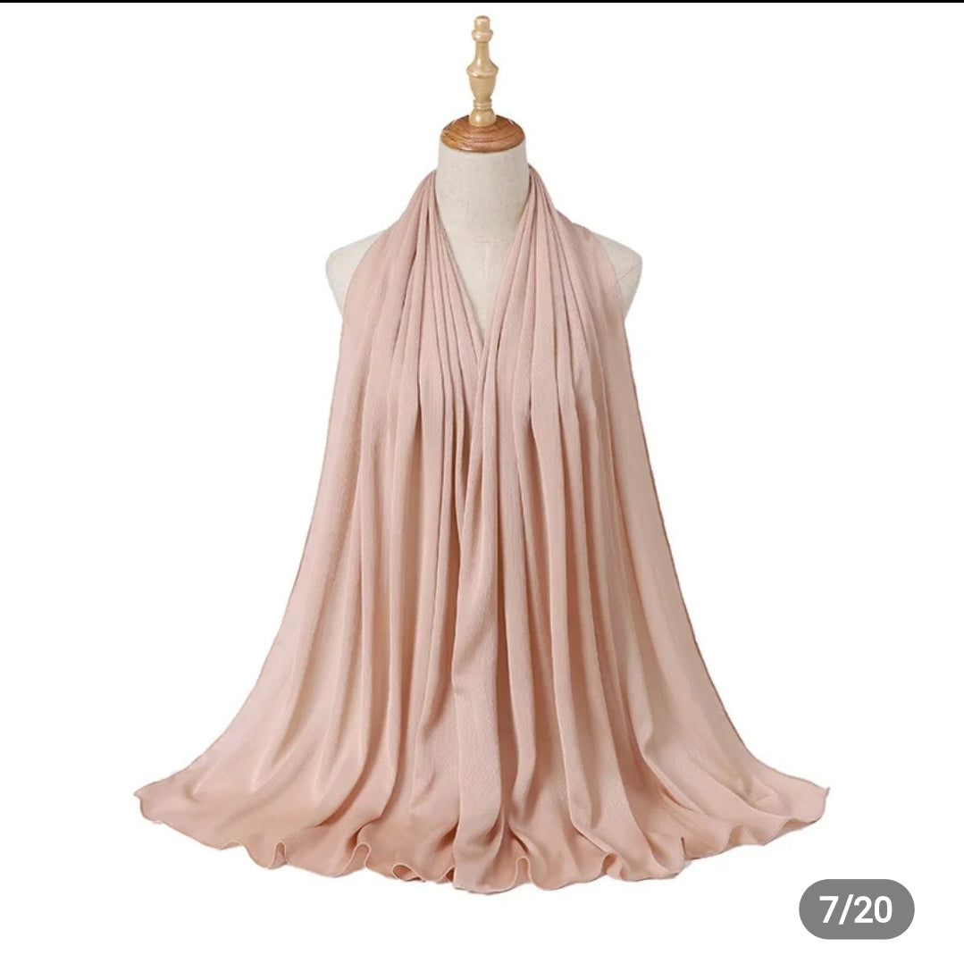 Malaysian satin silk hijab