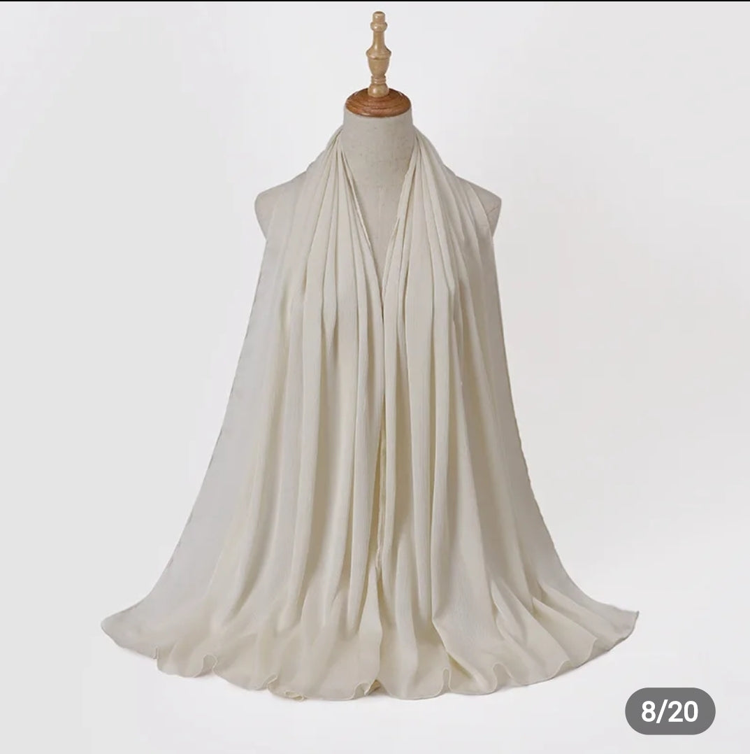 Malaysian satin silk hijab