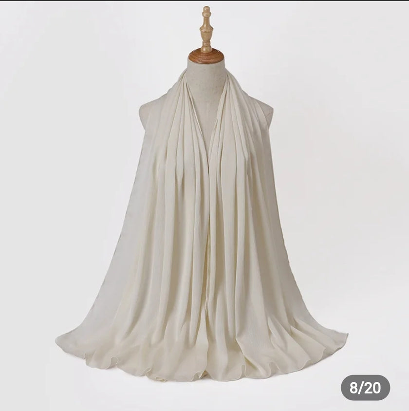 Malaysian satin silk hijab