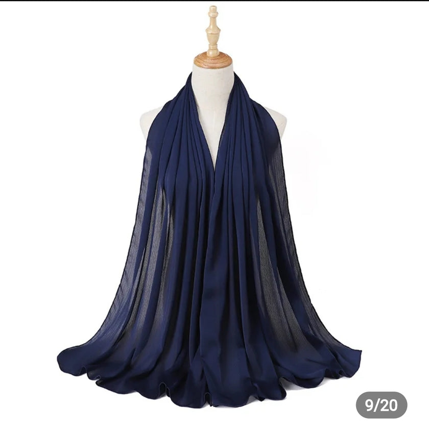 Malaysian satin silk hijab