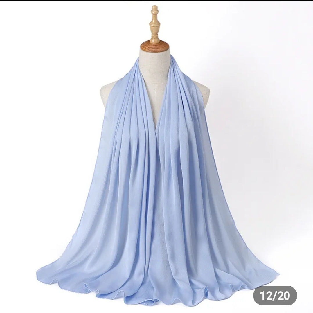 Malaysian satin silk hijab