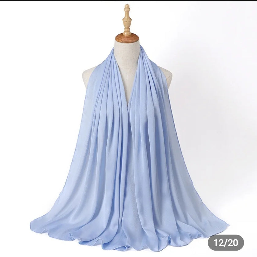 Malaysian satin silk hijab