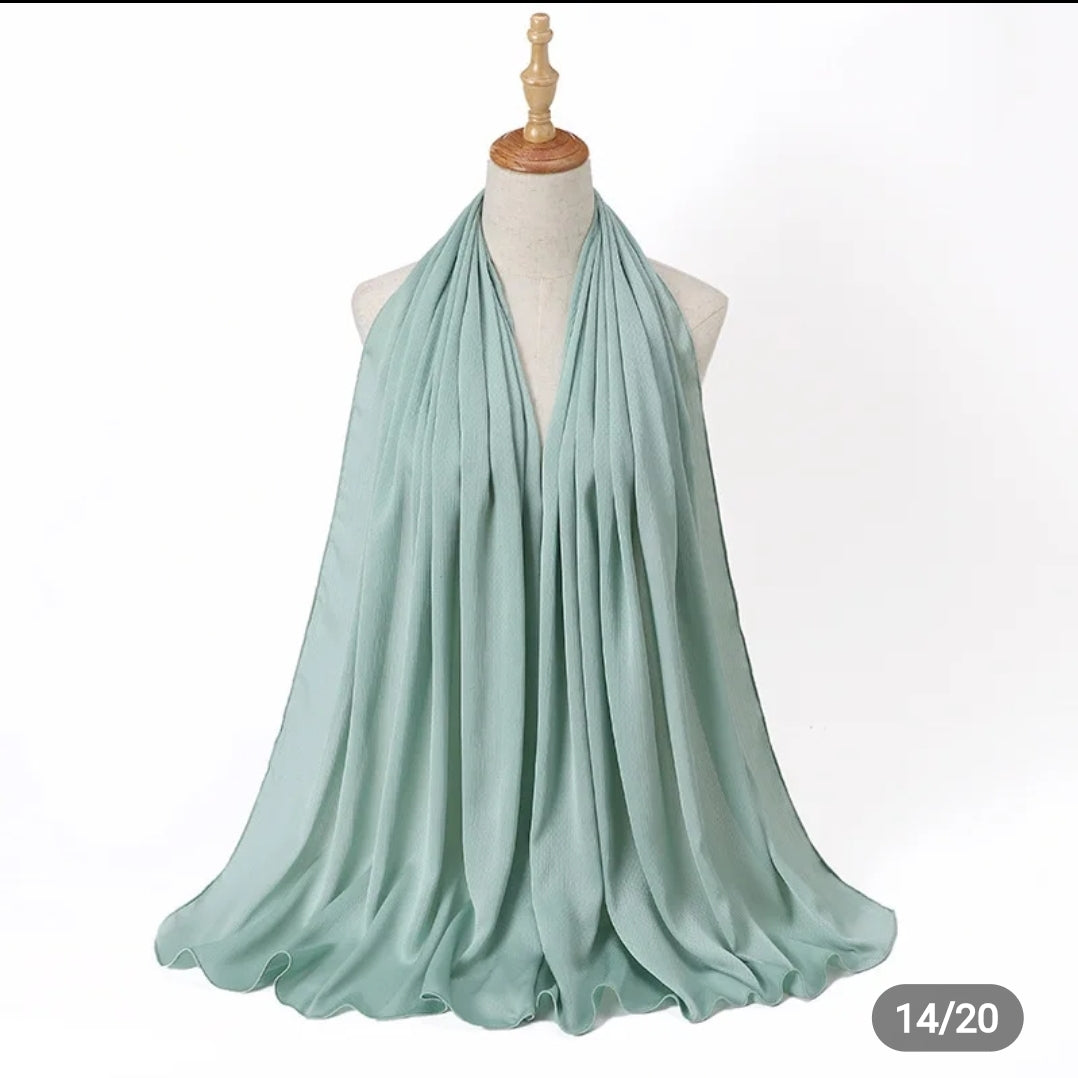 Malaysian satin silk hijab