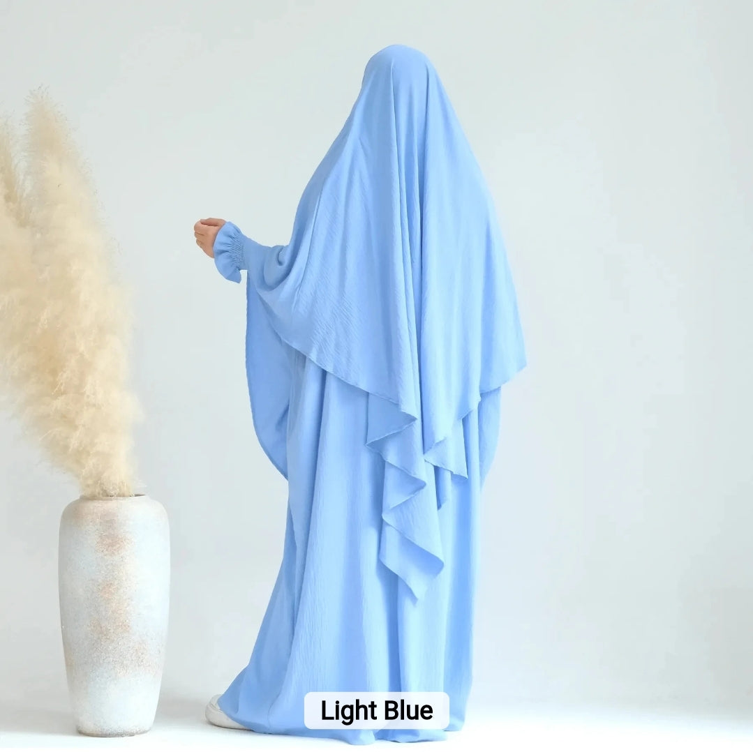 Butterfly khimar set