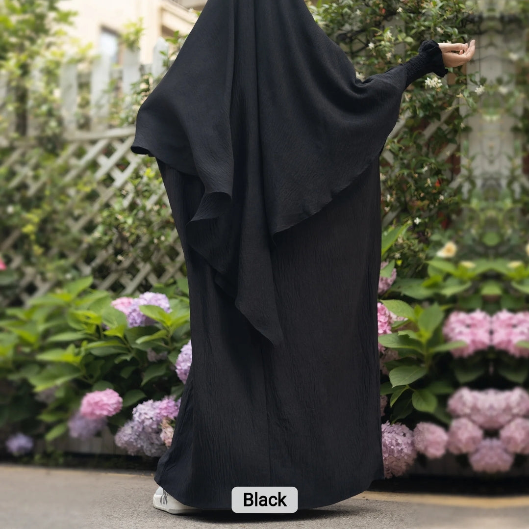 Butterfly khimar set