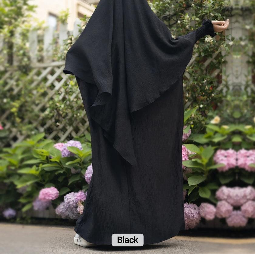 Butterfly khimar set