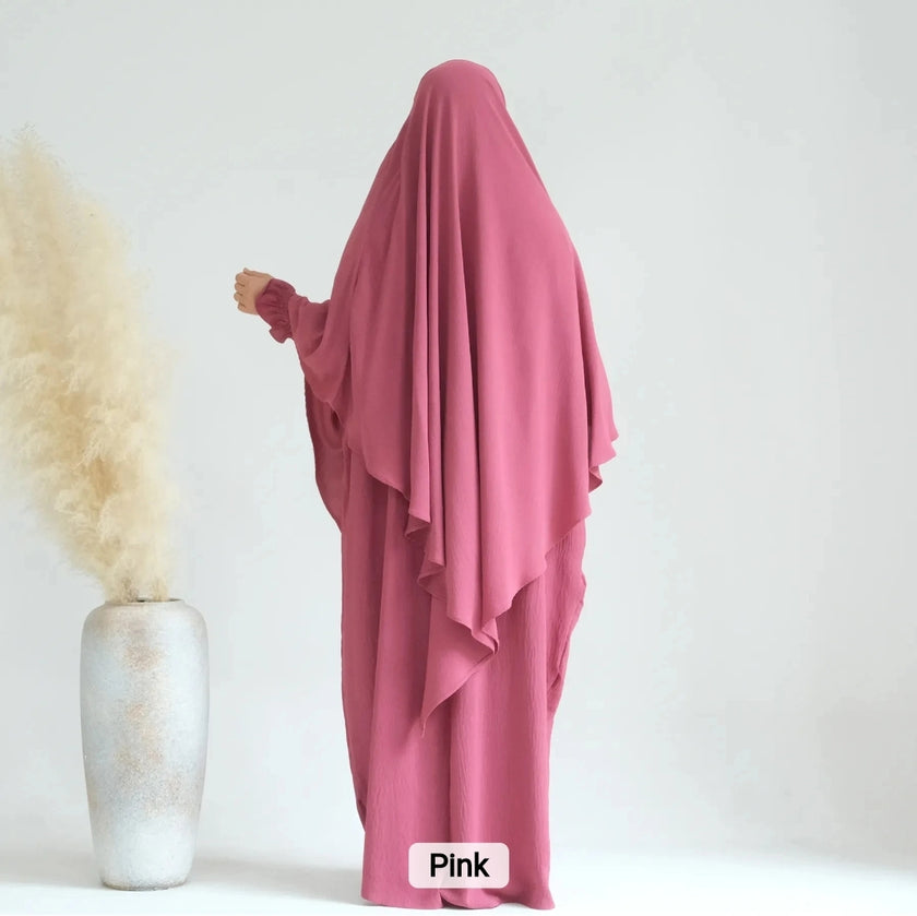 Butterfly khimar set