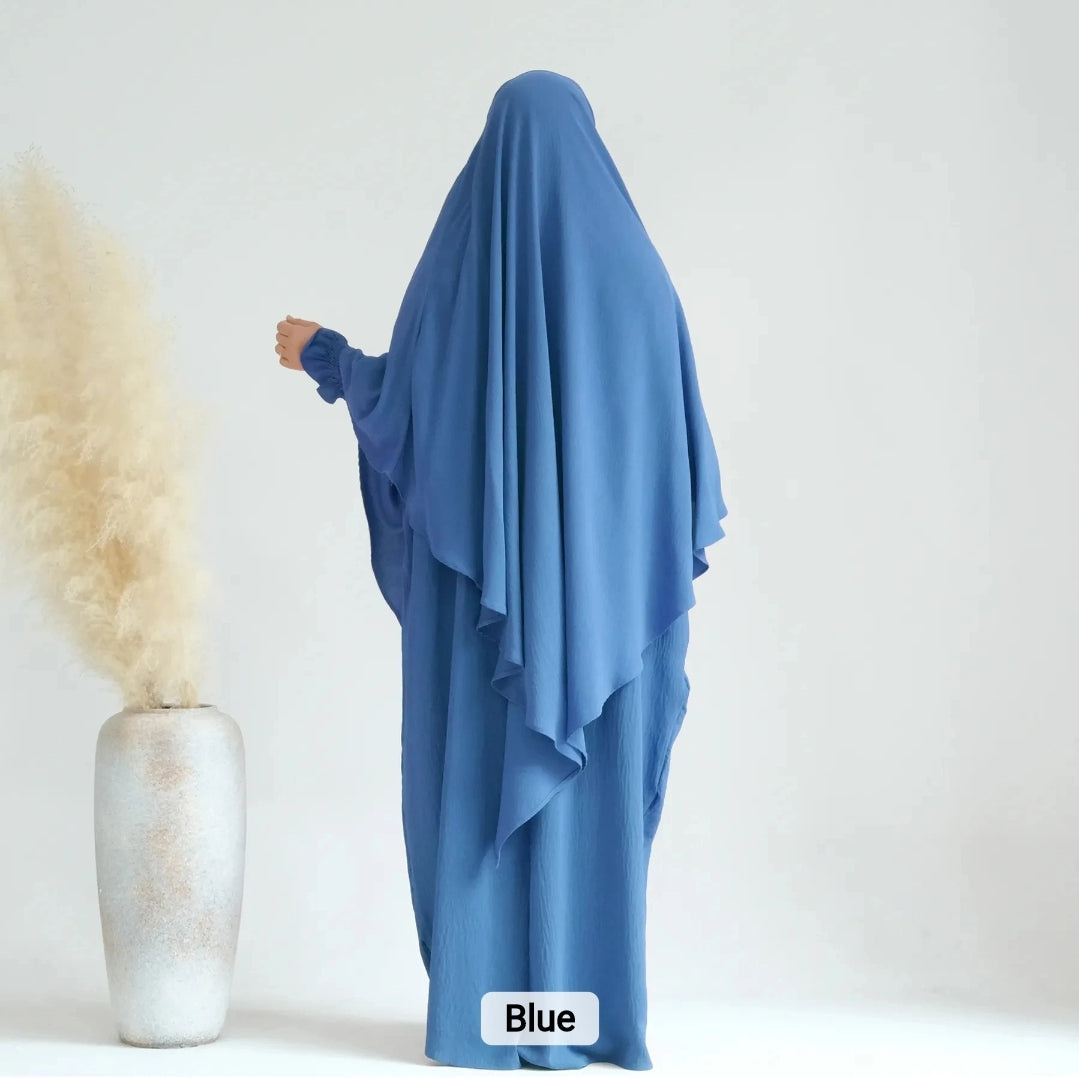 Butterfly khimar set