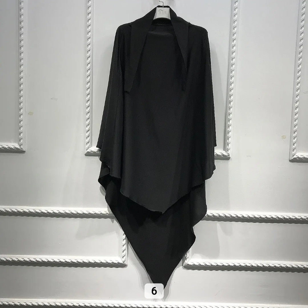 1 layer Turkish khimar