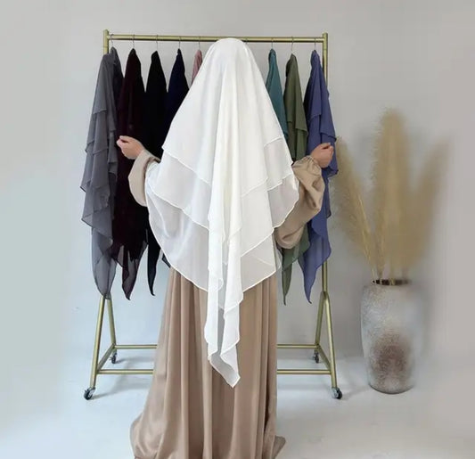 3 Layer Khimar Inaya