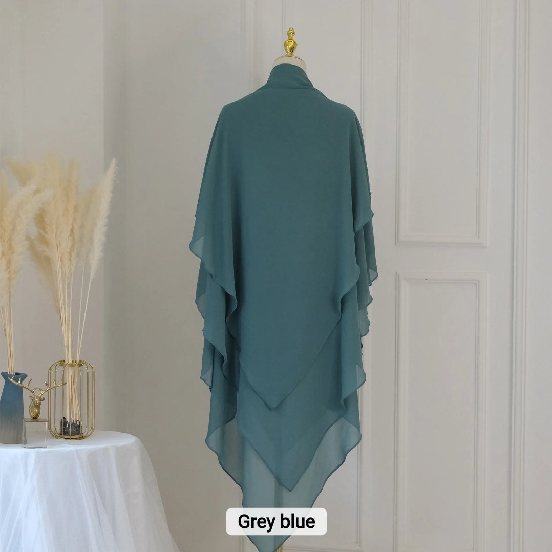 3 Layer Khimar Inaya