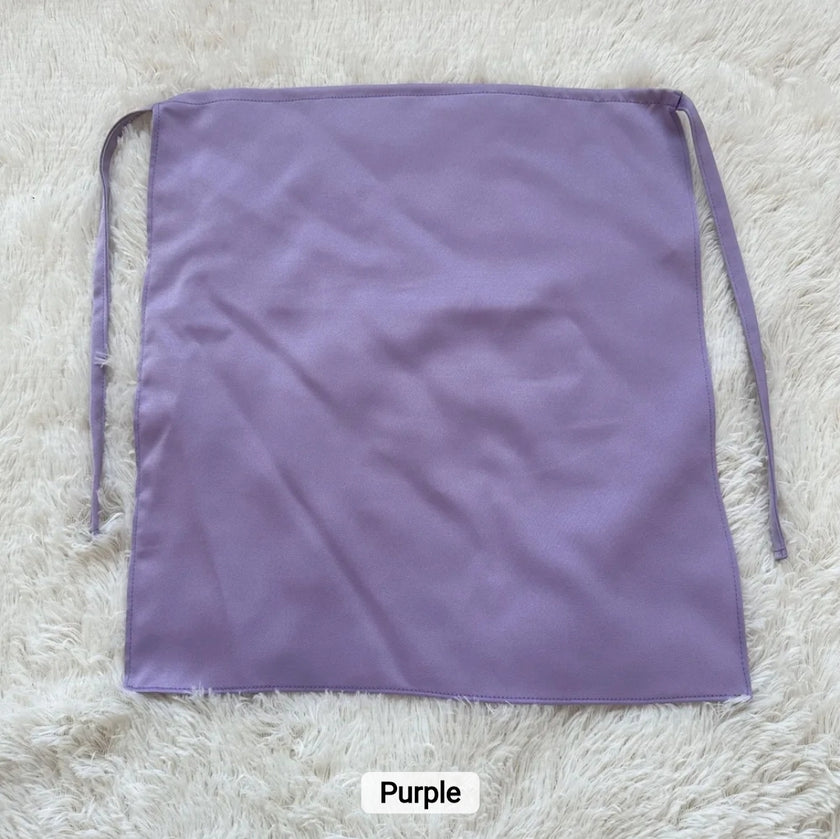 Turkish satin silk niqab