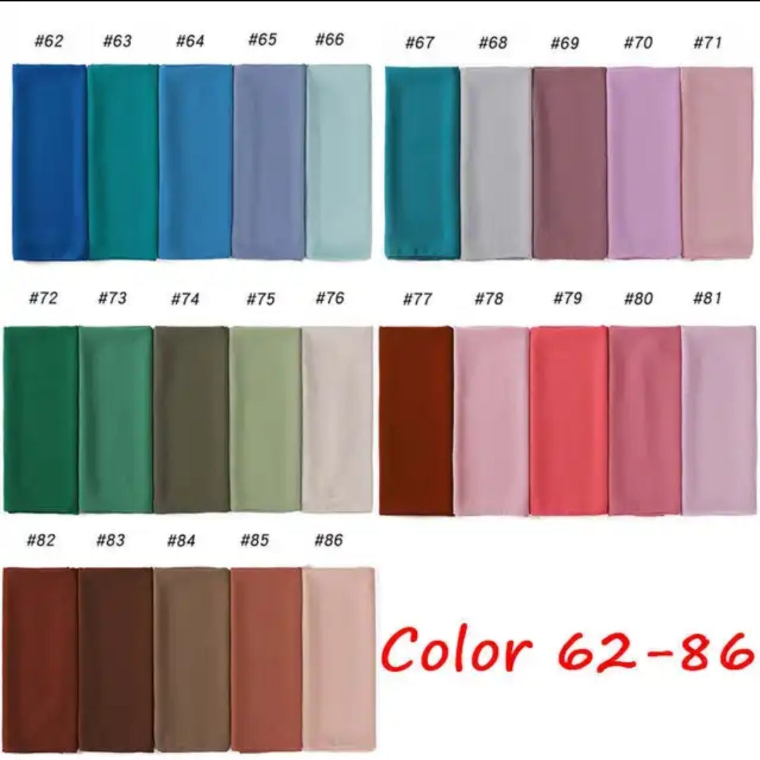 Premium chiffon hijab