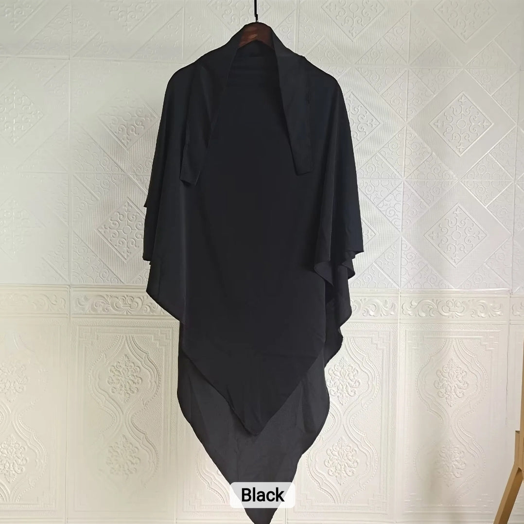 2 layer khimar Tuba