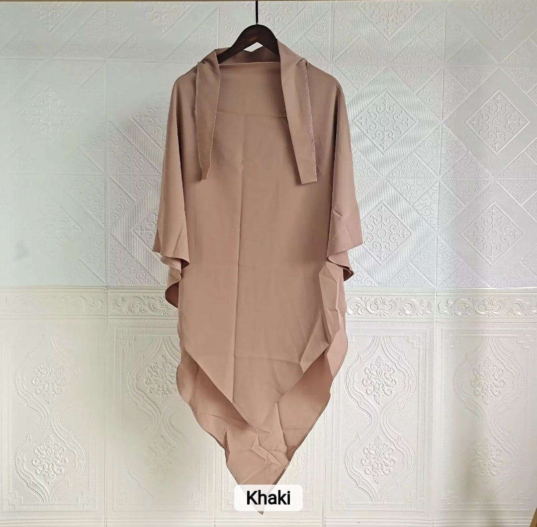 2 layer khimar Tuba