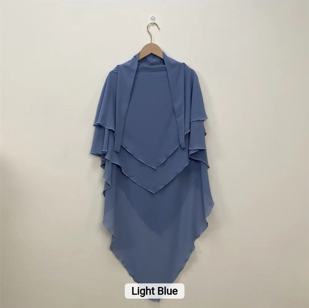 2 layer khimar Iqra