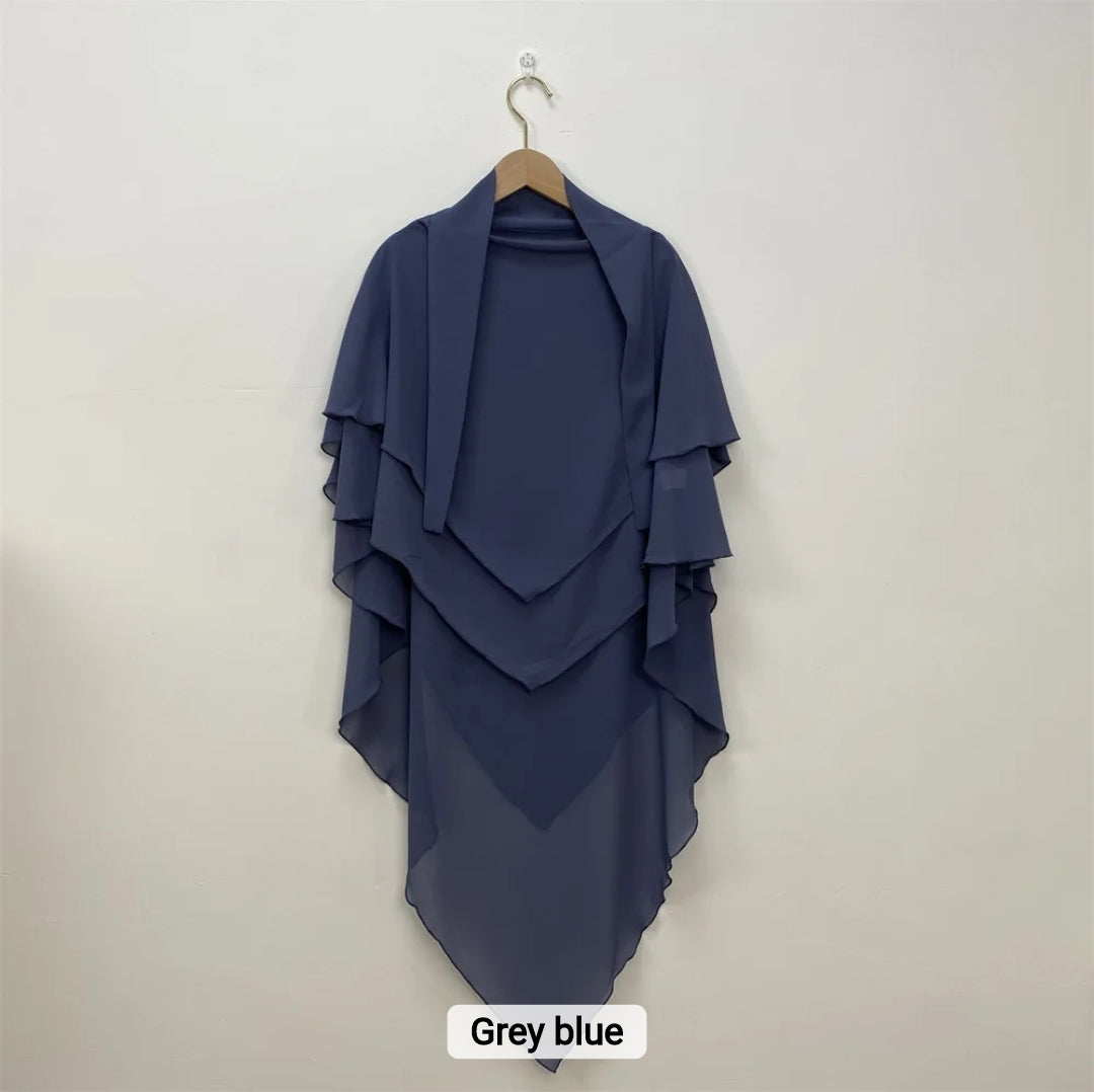 2 layer khimar Iqra