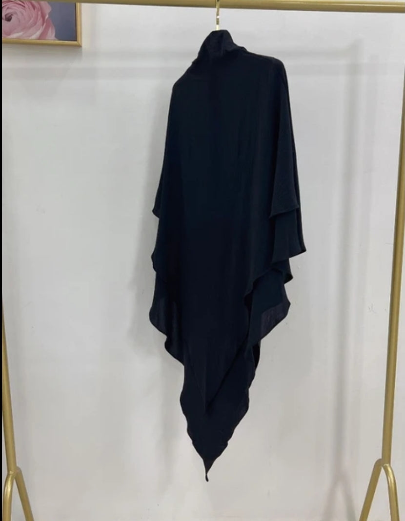 2 layer Khimar Afiya