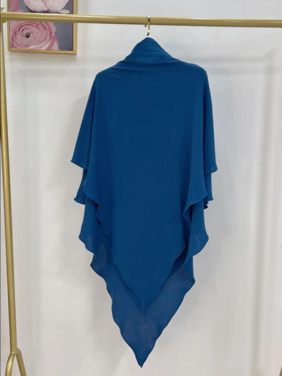 2 layer Khimar Afiya