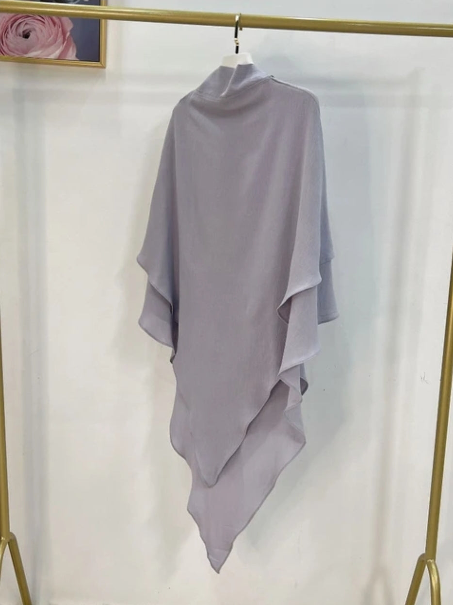 2 layer Khimar Afiya