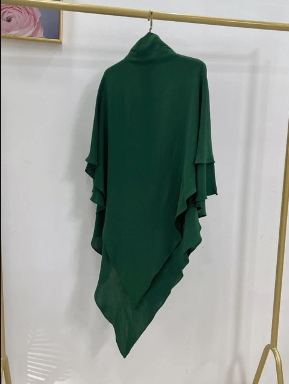 2 layer Khimar Afiya