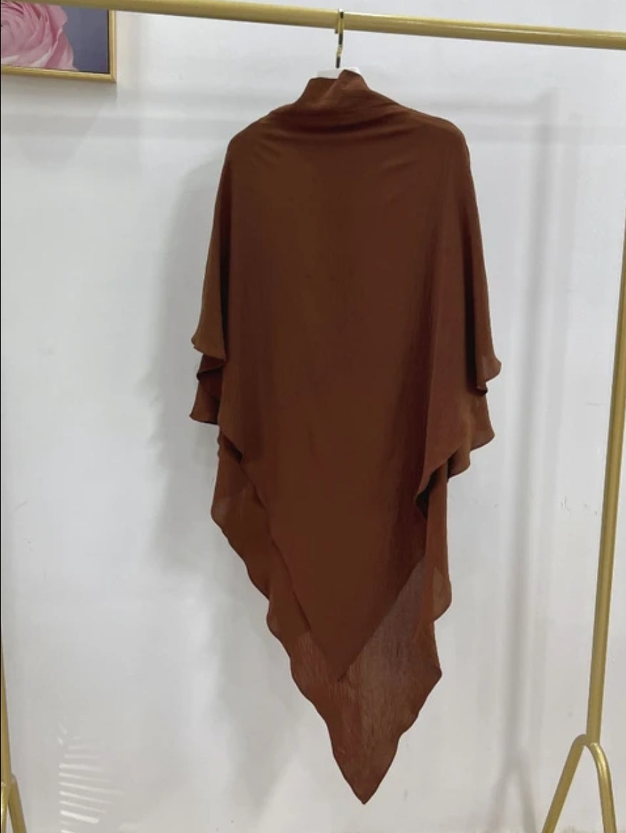 2 layer Khimar Afiya