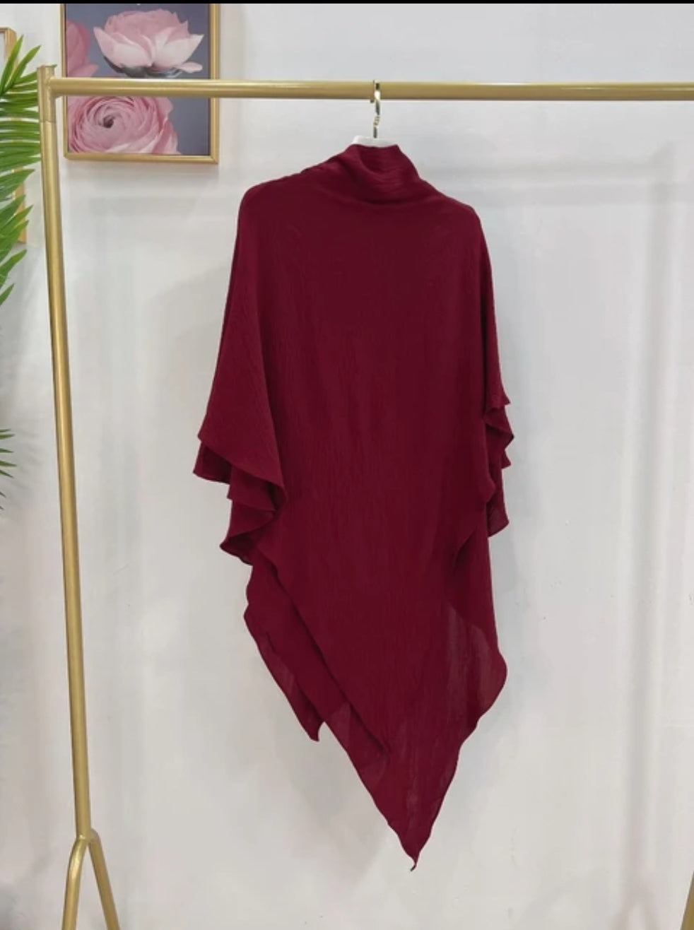 2 layer Khimar Afiya