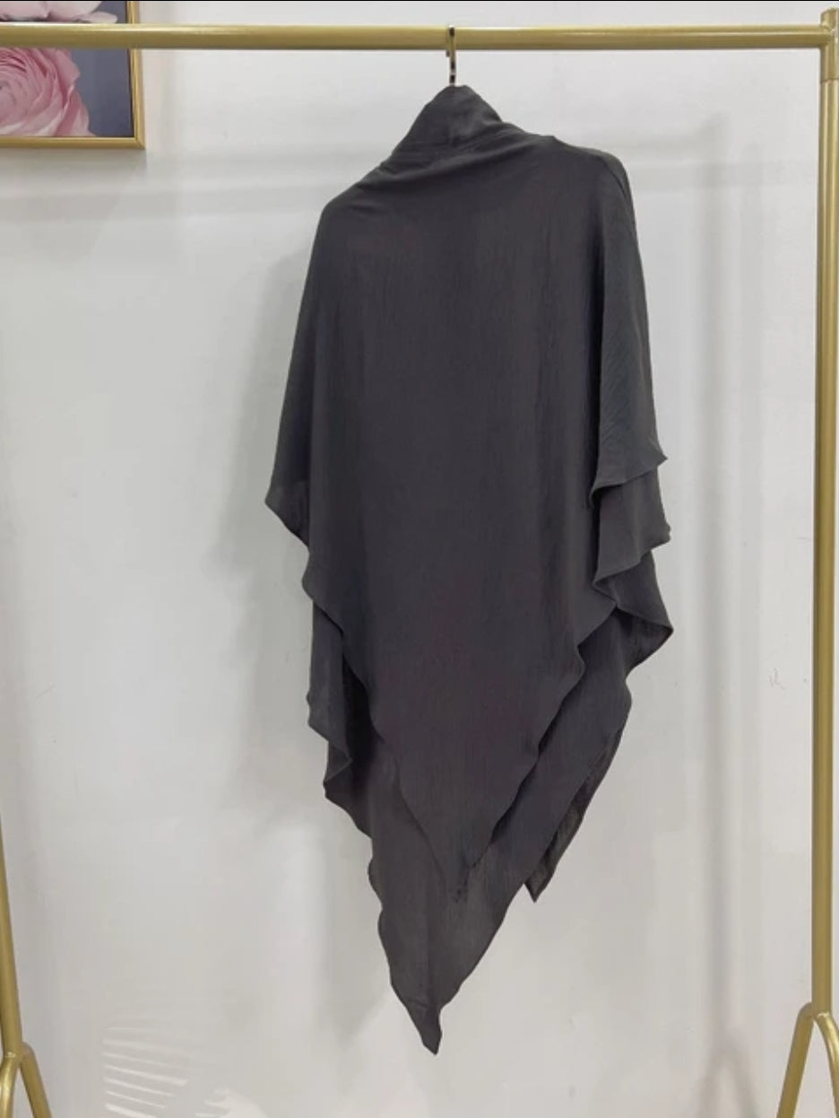 2 layer Khimar Afiya