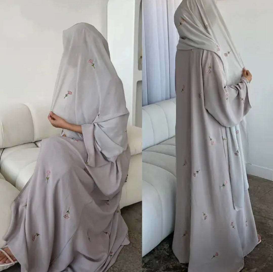 Abaya rosa