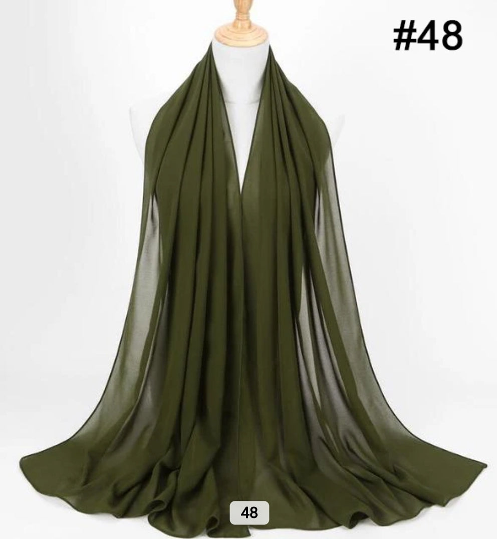Premium chiffon hijab