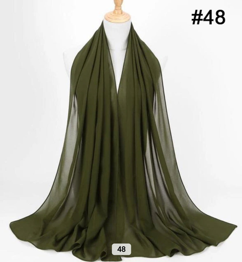 Premium chiffon hijab