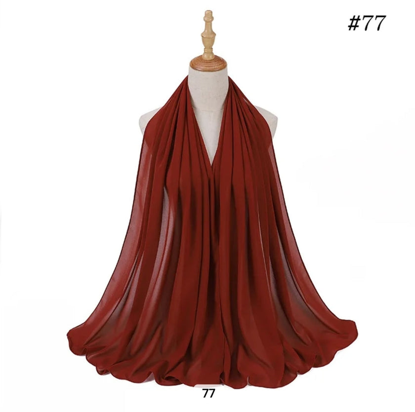 Premium chiffon hijab