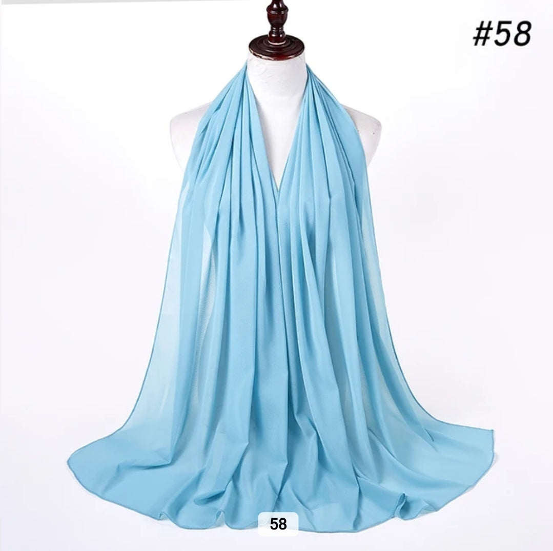 Premium chiffon hijab