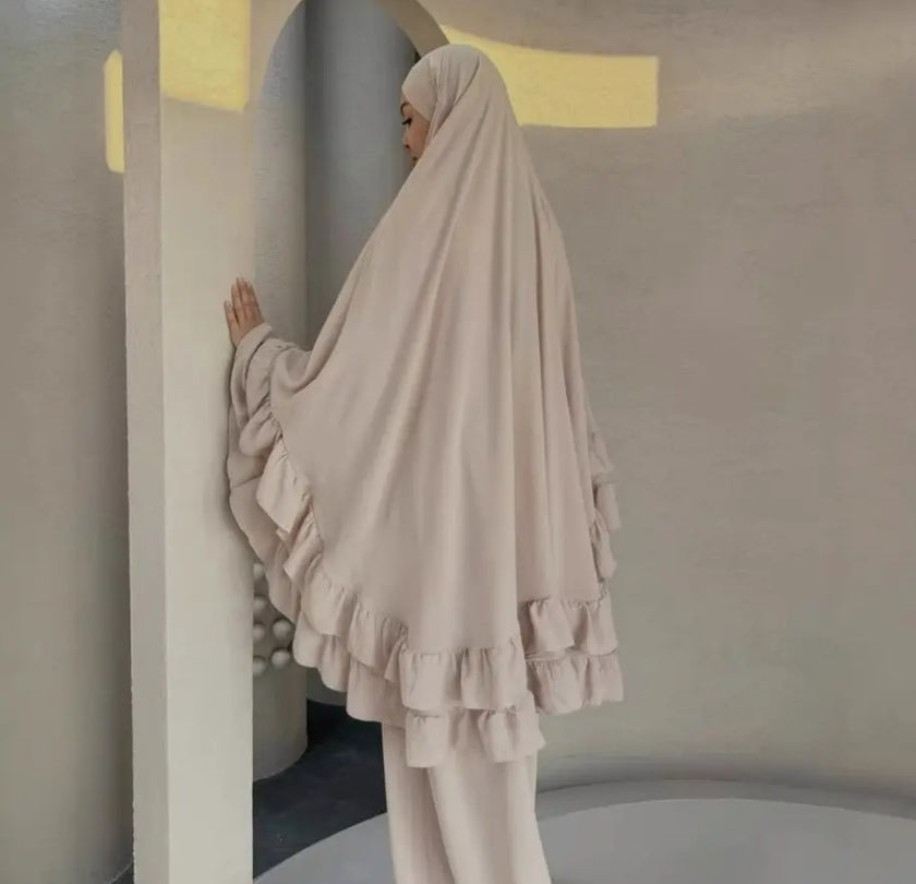 Jilbab ruffle