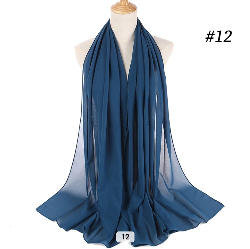 Premium chiffon hijab