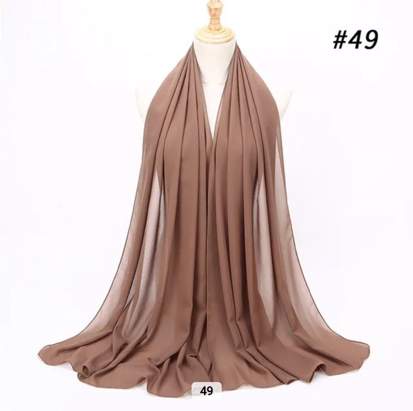 Premium chiffon hijab